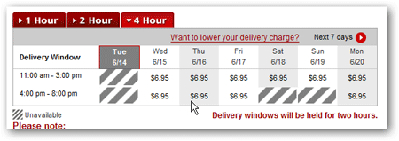 san diego grocery delivery 4 hour window